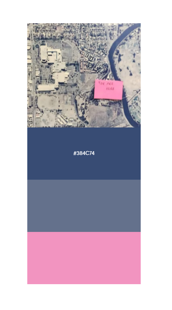 Style guide colour swatches